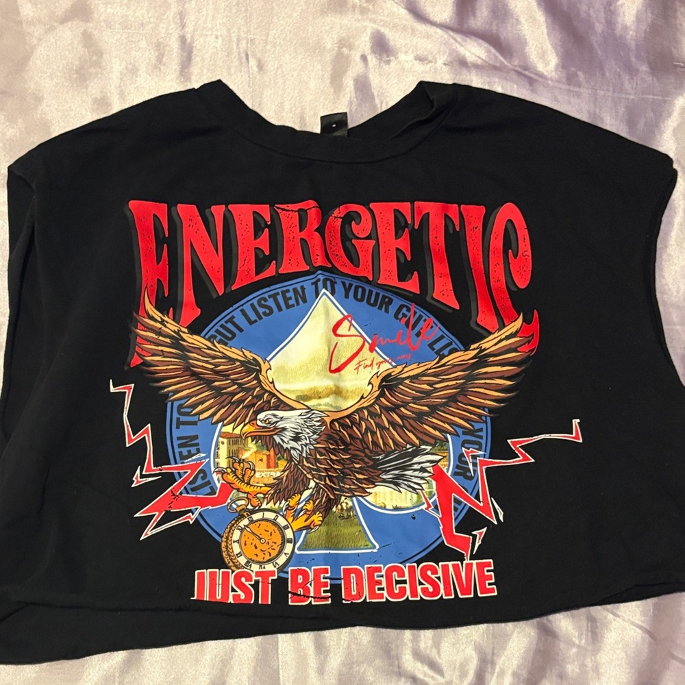 Energetic Black Shirt